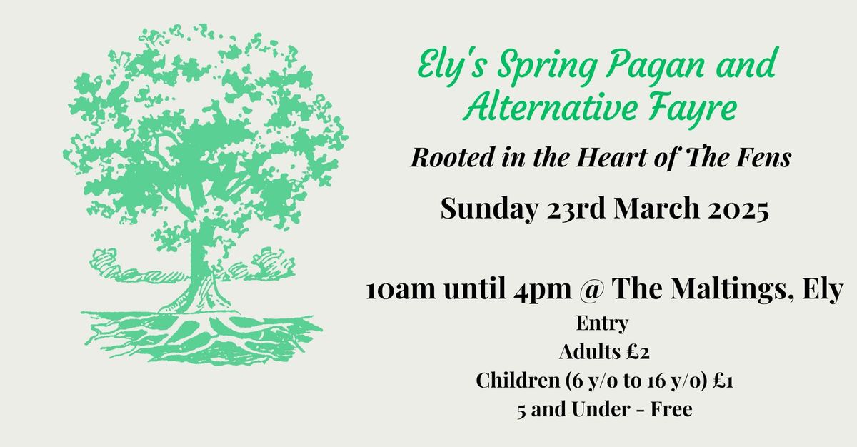 Ely's Spring Pagan and Alternative Fayre 2025