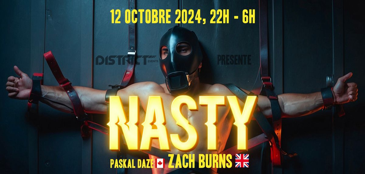 NASTY - 12 Octobre - 22h-6ham 