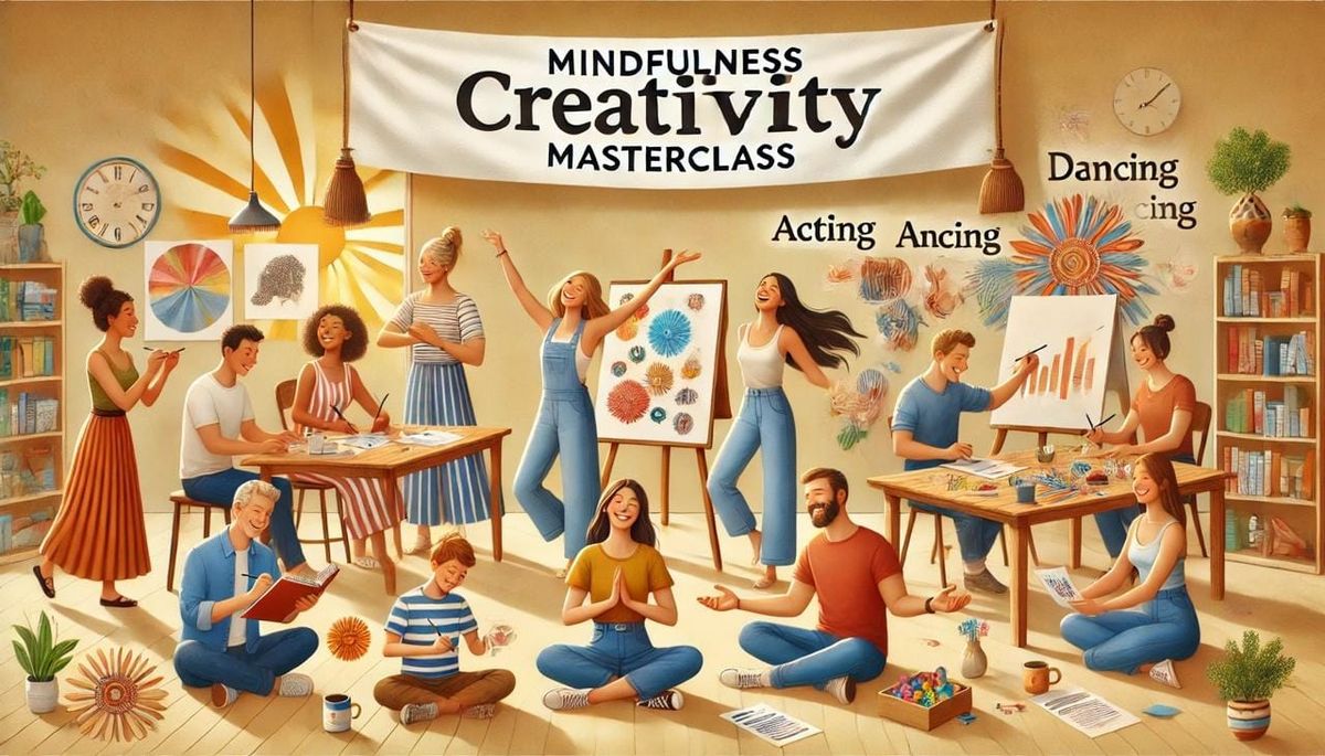 MINDFULNESS MASTERCLASS : crea la tua serenit\u00e0 e scopri la tua creativit\u00e0 