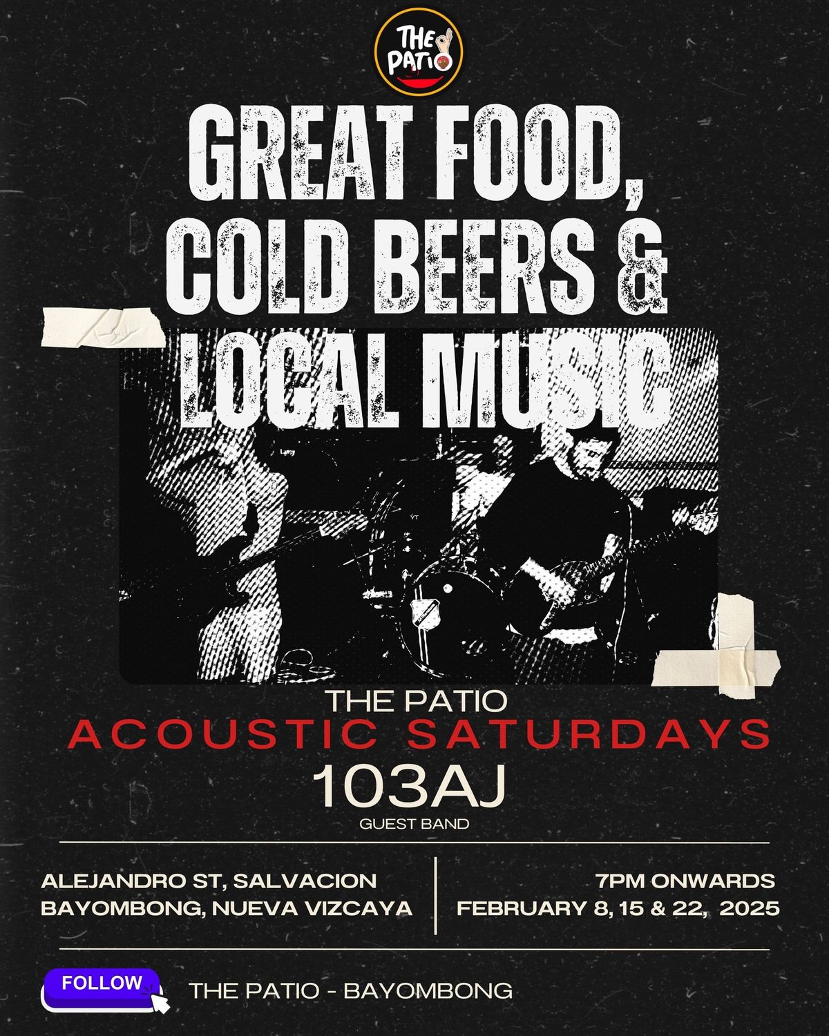 Acoustic Saturdays @ The Patio 