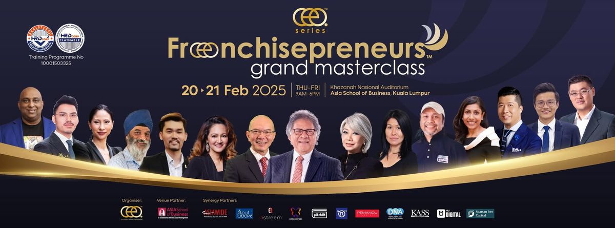 FRANCHISEPRENEURS GRAND MASTERCLASS