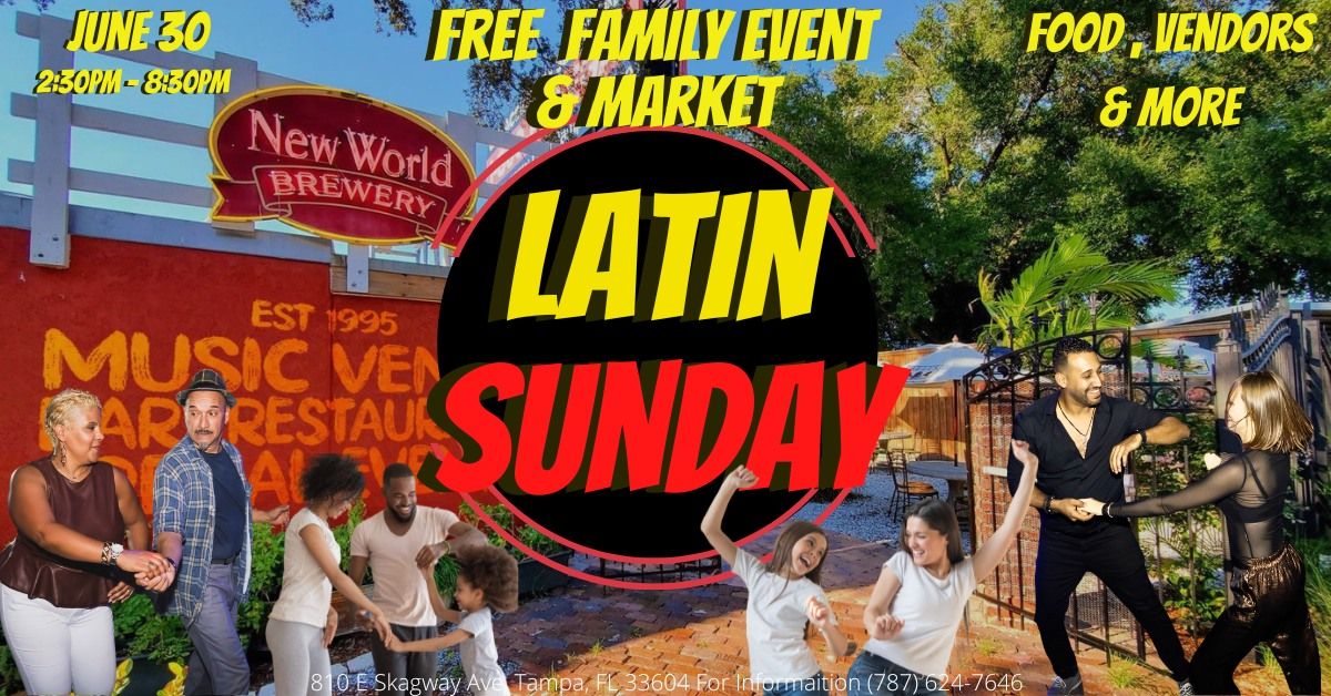 Latin Sunday - Free Family Dance Social and Market
