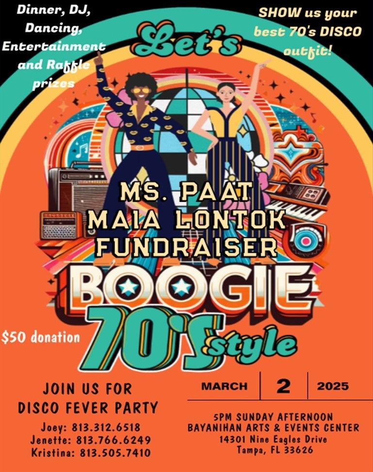 Ms. PAAT Fundraiser - DISCO FEVER