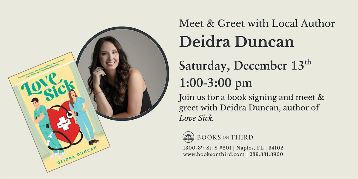 Deidra Duncan Book Signing