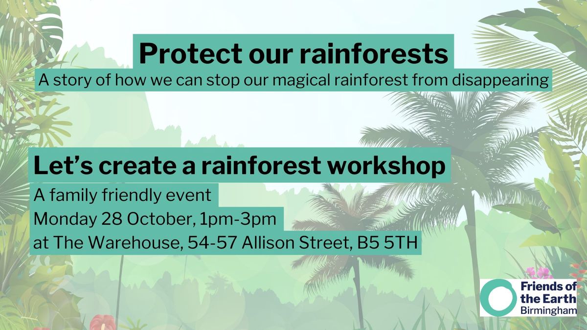 Let's Create a Rainforest