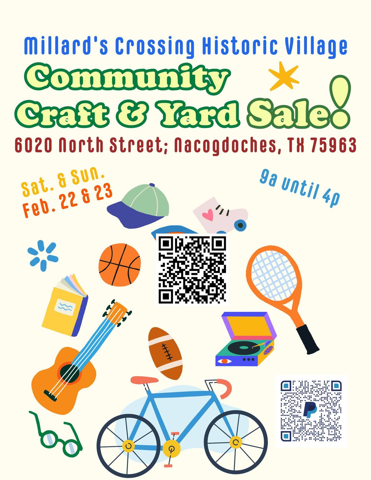 Millard's Crossing Community Craft & Yard Sale