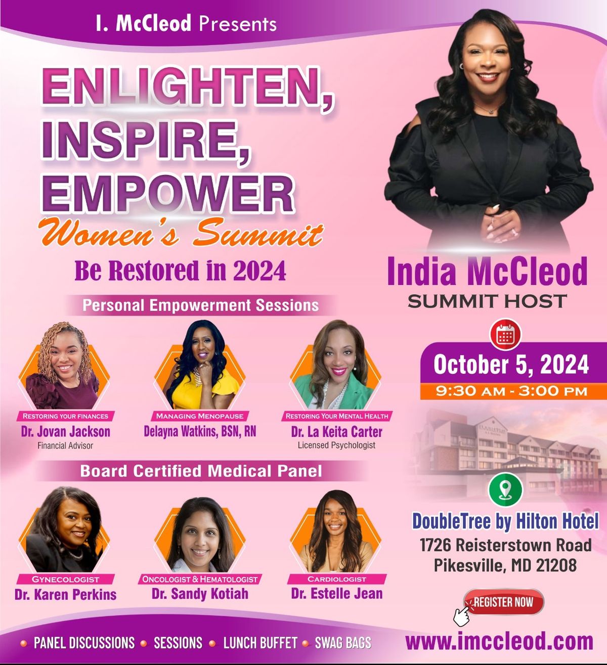 Enlighten, Inspire, Empower Women\u2019s Summit