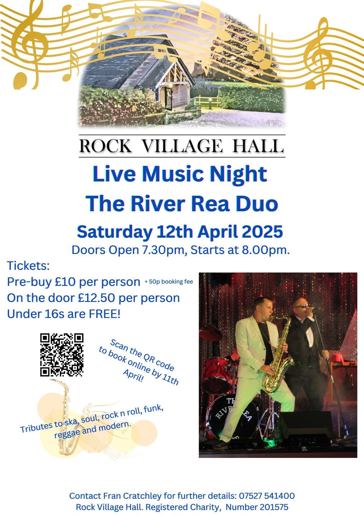 Live Music Night - The River Rea Duo 