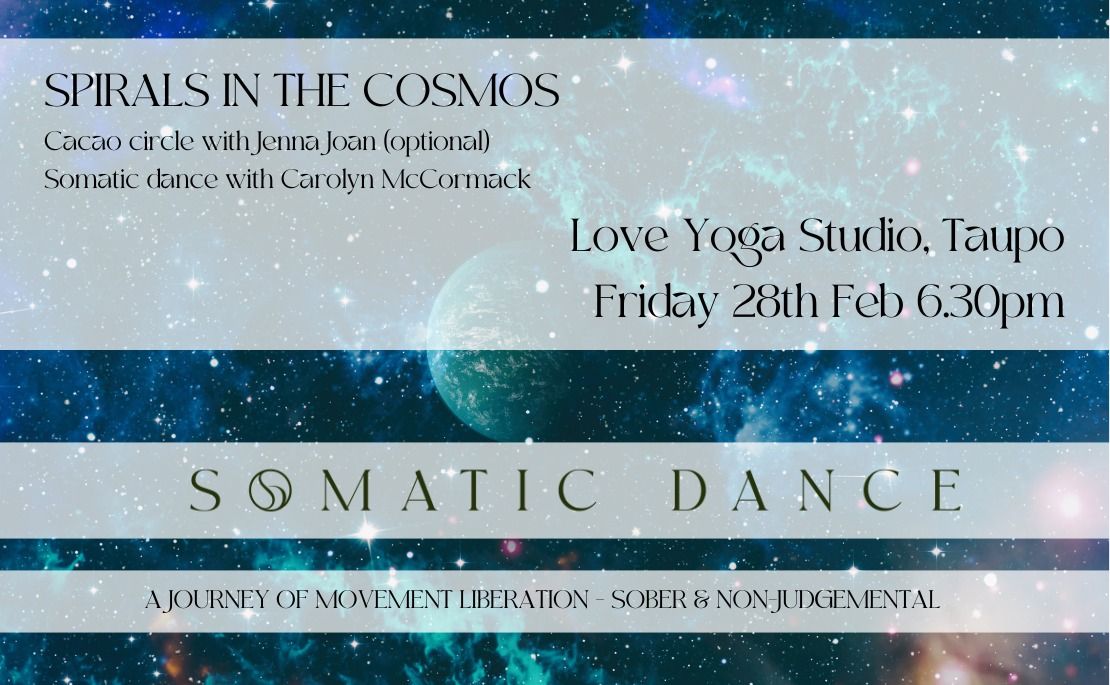 Somatic Dance & Cacao - Spirals in the Cosmos