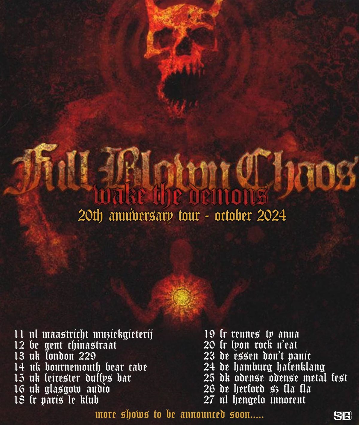 Full Blown Chaos - 20 years of WAKE THE DEMON \/\/ Hamburg - Hafenklang