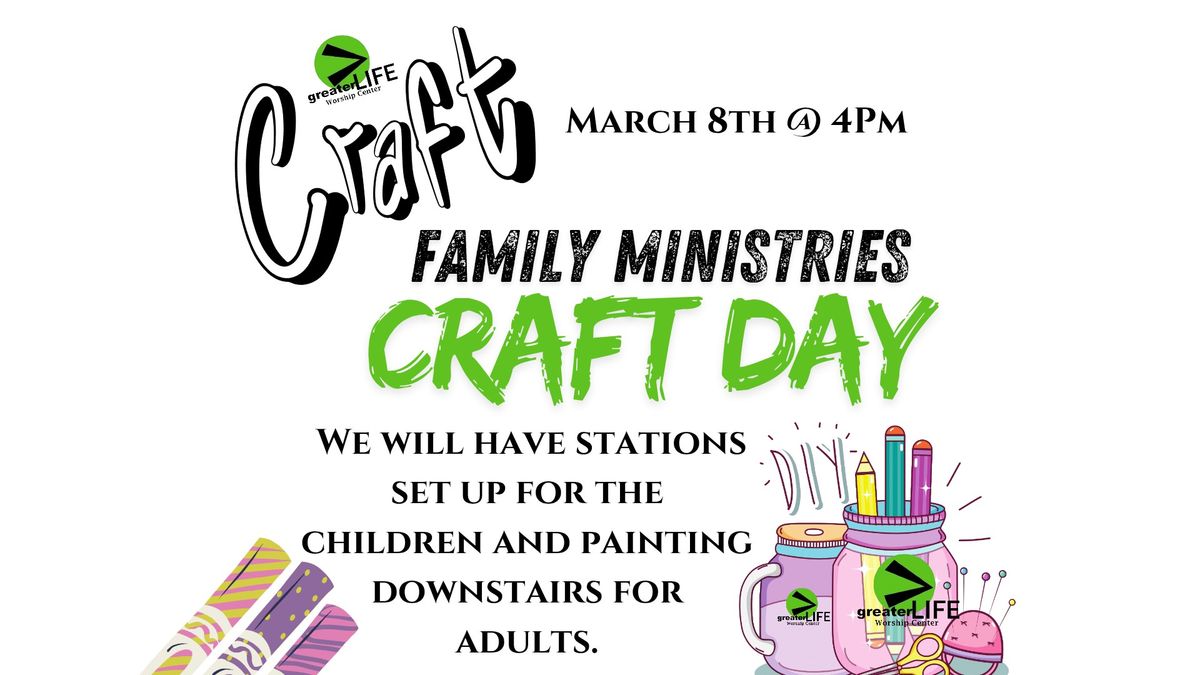 Family Ministries Craft Night