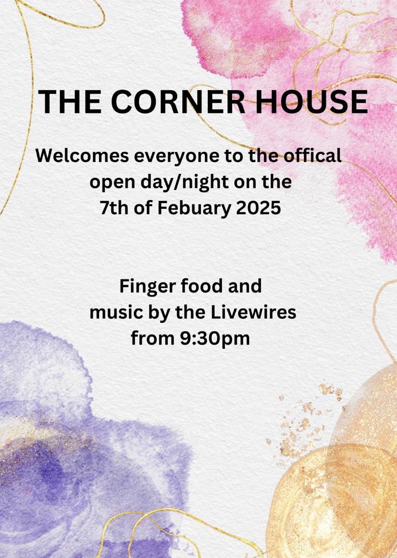 The Corner House Welcome Party