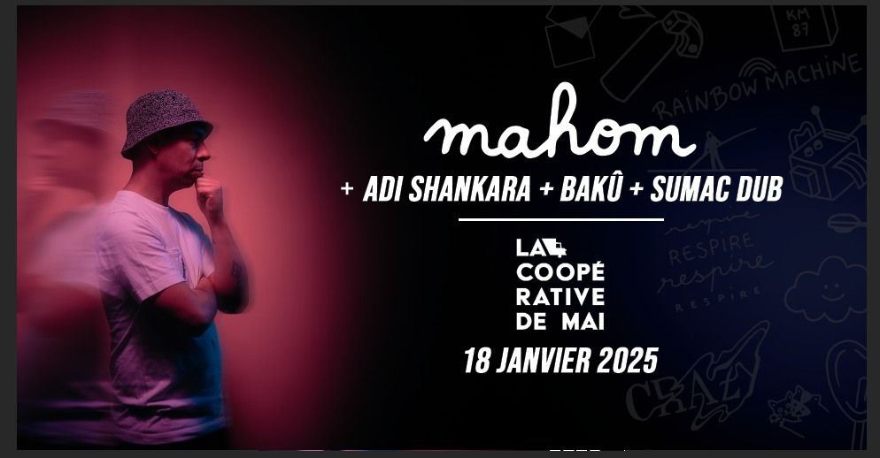 MAHOM + ADI SHANKARA - BAK\u00db - SUMAC DUB \/ La Coop\u00e9rative de Mai