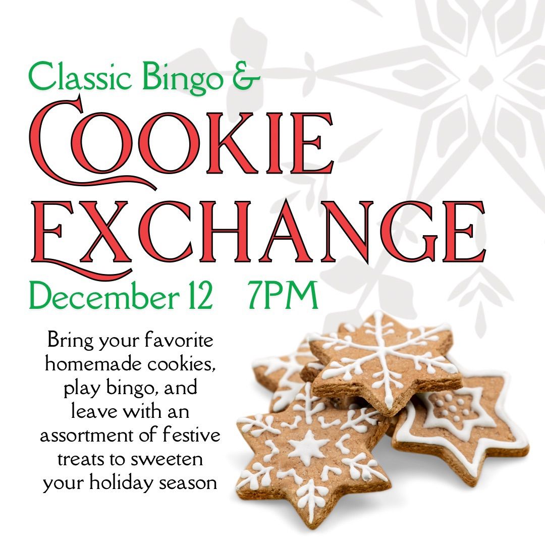 Classic Bingo & Cookie Exchange