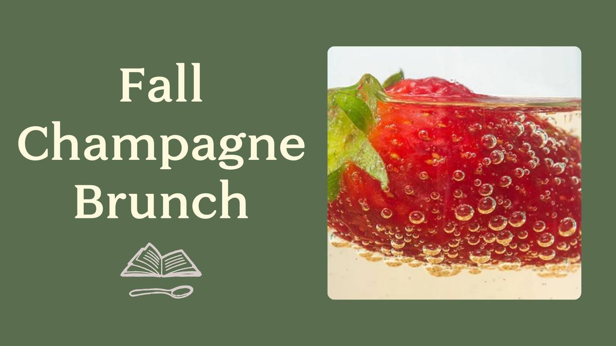 Fall Champagne Brunch Cooking Class