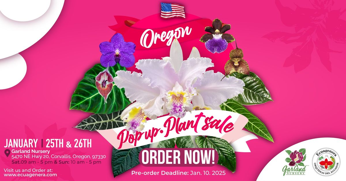 Oregon Pop Up - Plant Sale