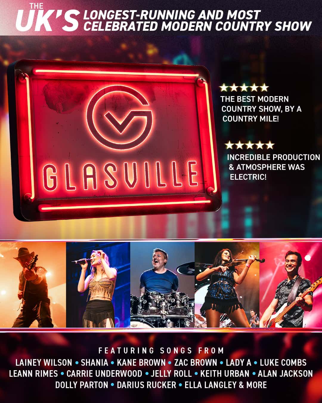 Glasville- A Night Of Modern Country Music at Alhambra Theatre - Dunfermline