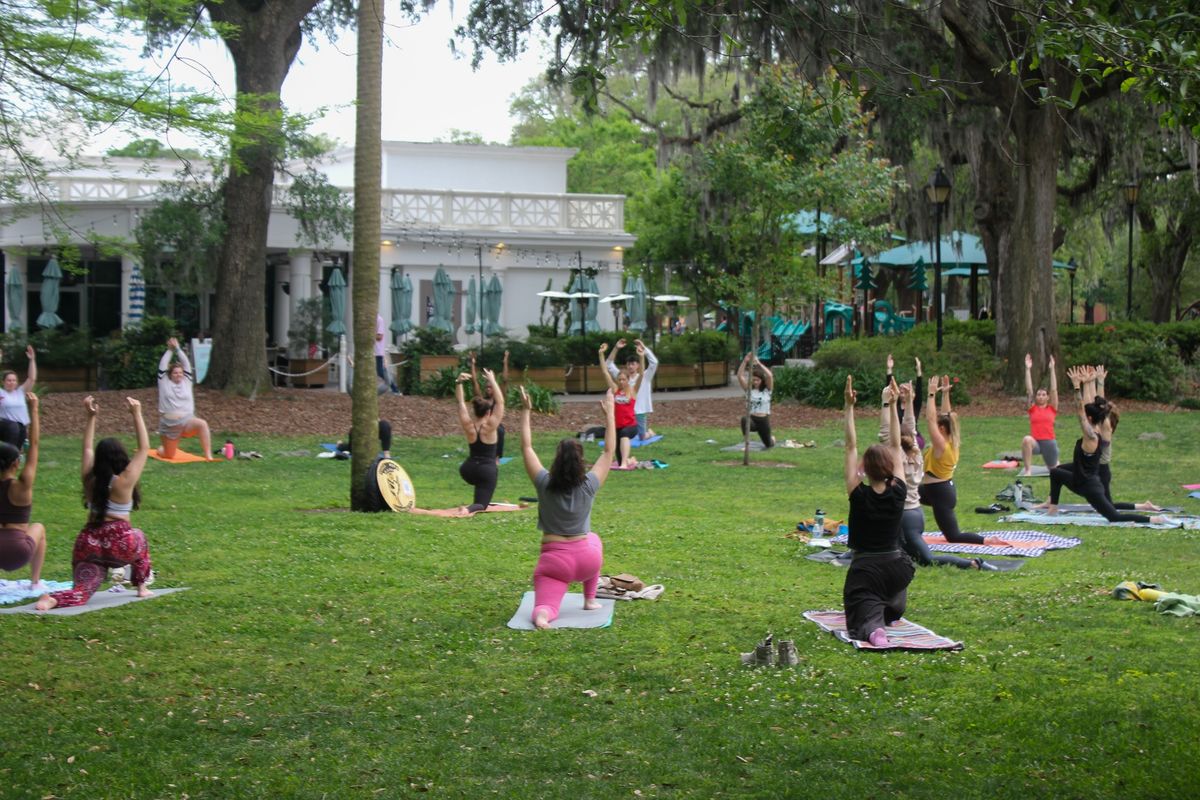 FREE Yoga in the Park with Dani B + CQ at Forsyth 