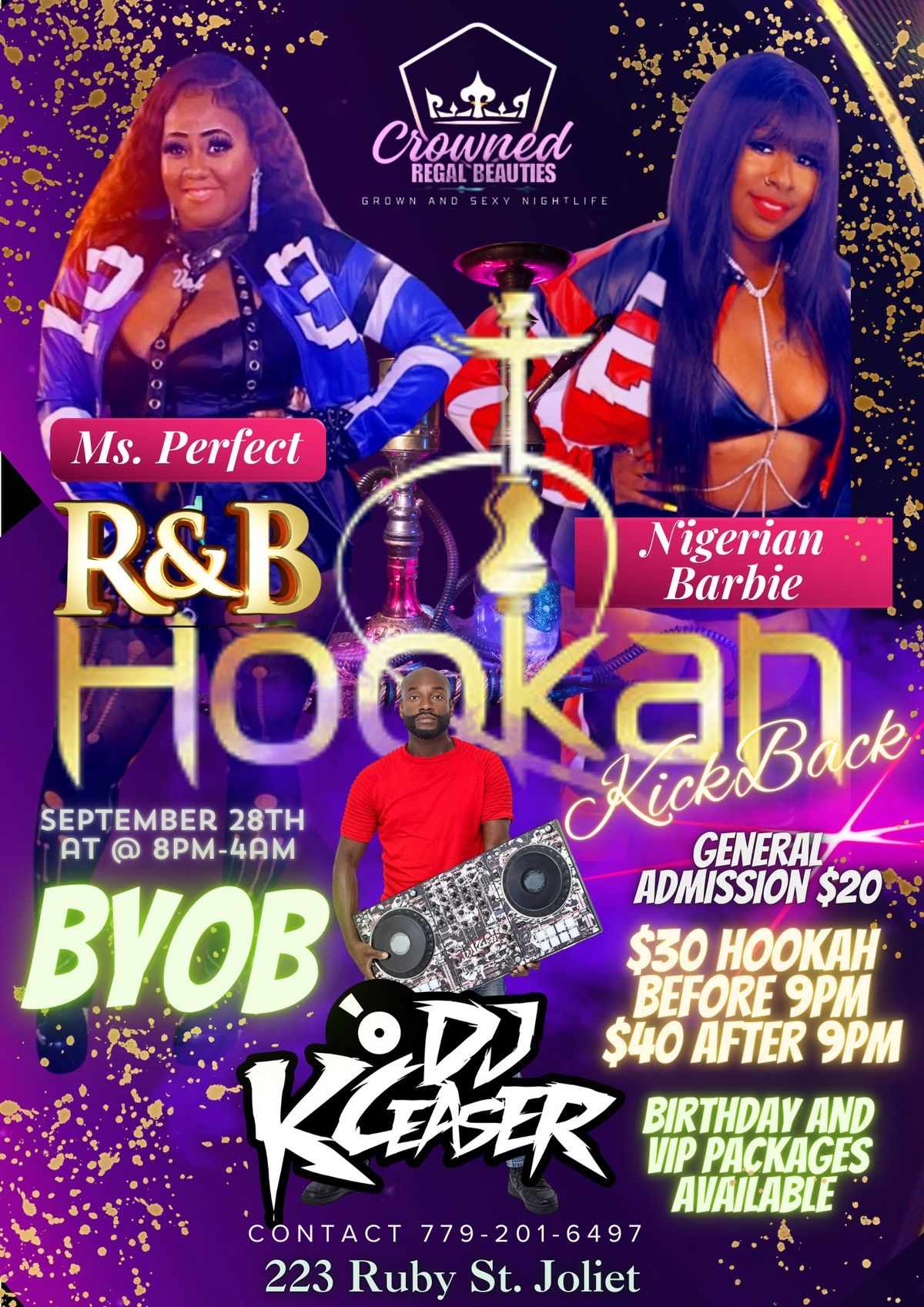 R&B Hookah kickback 