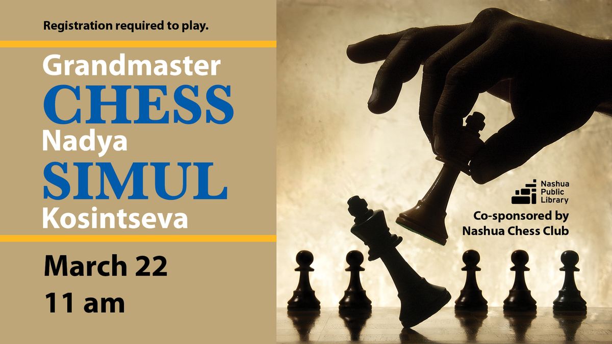 Chess Simul with Grandmaster Nadya Kosintseva