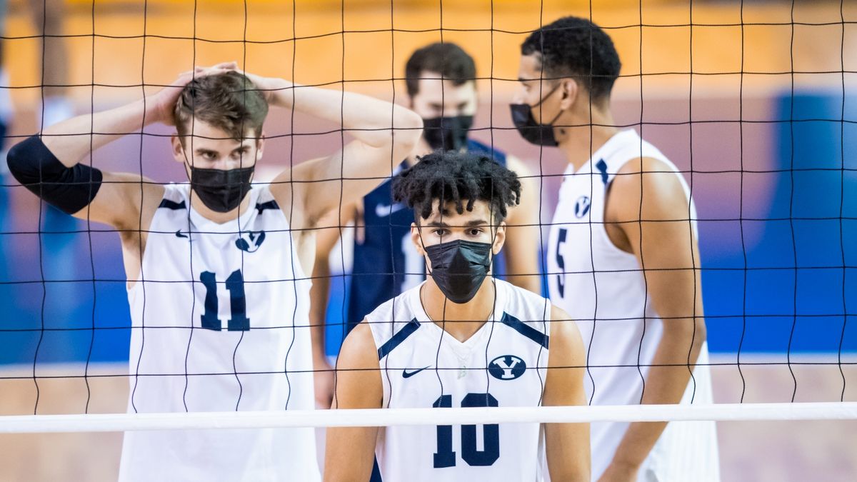 Stanford Cardinal at BYU Cougars Mens Volleyball