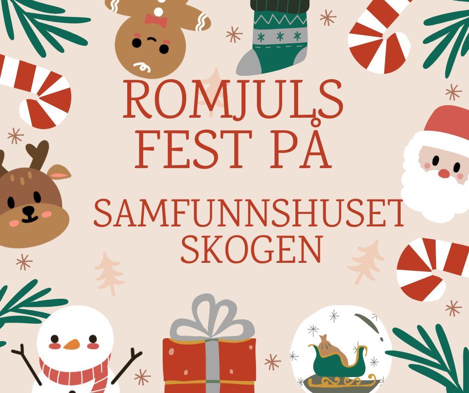 Romjulsfest p\u00e5 Samfunnnshuset Skogen Sletta