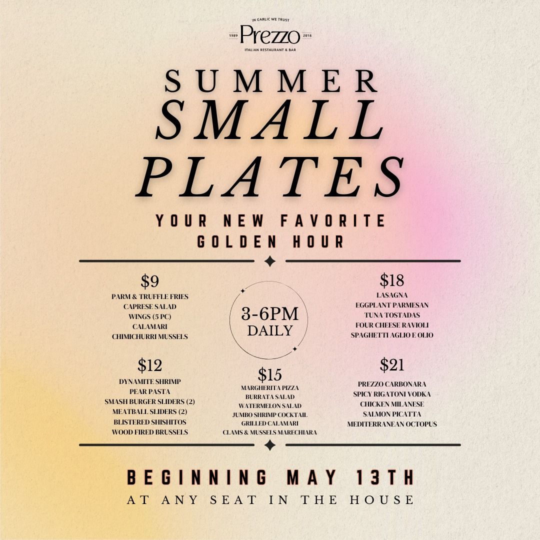 Summer Small Plates