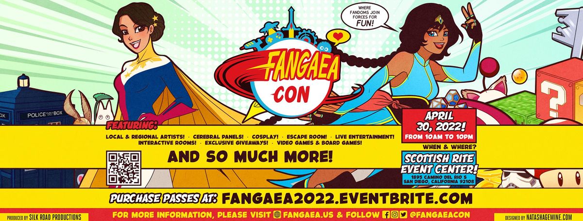 Fangaea 2022 - The Awesomest Pop Culture and Fandom Convention