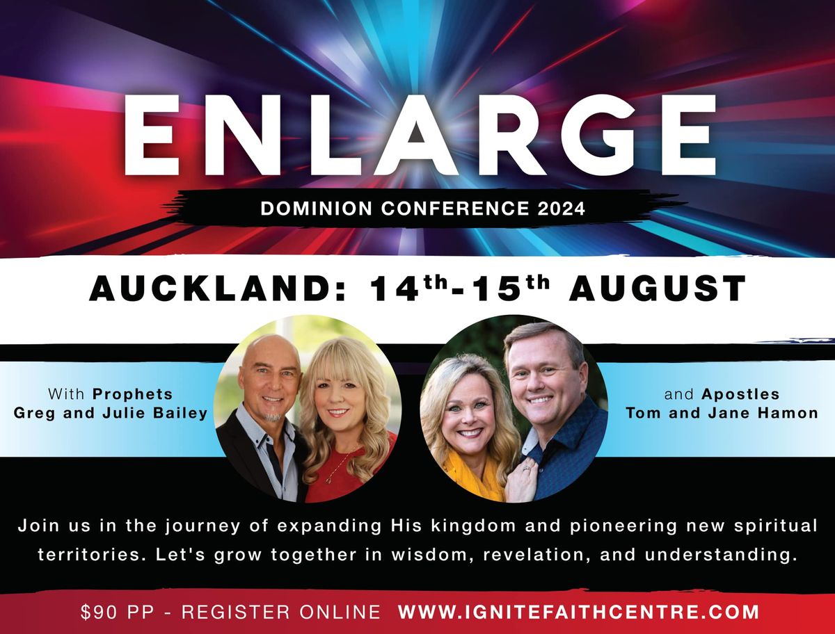 ENLARGE DOMINION CONFERENCE