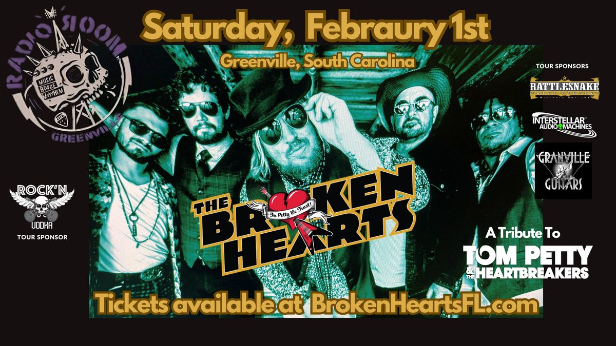 The Broken Hearts: National Touring Tom Petty Tribute at Radio Room