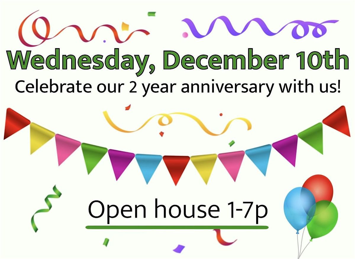 Potted Palm 2 Year Anniversary!