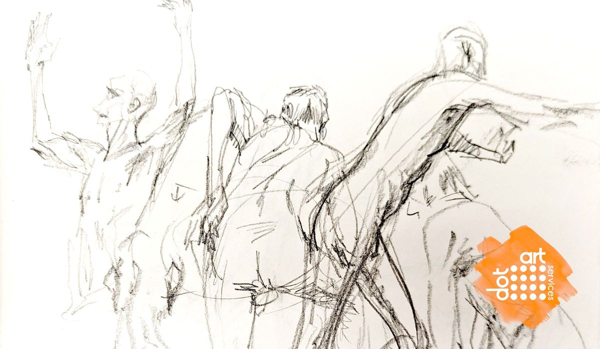 Dot-Art Classes: Life Drawing with Frank Leung (10 Week Course)