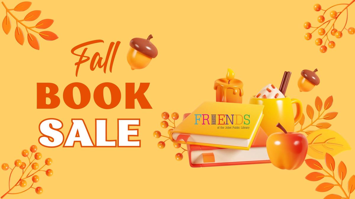 Friends of the Joliet Public Library Fall Book Sale 