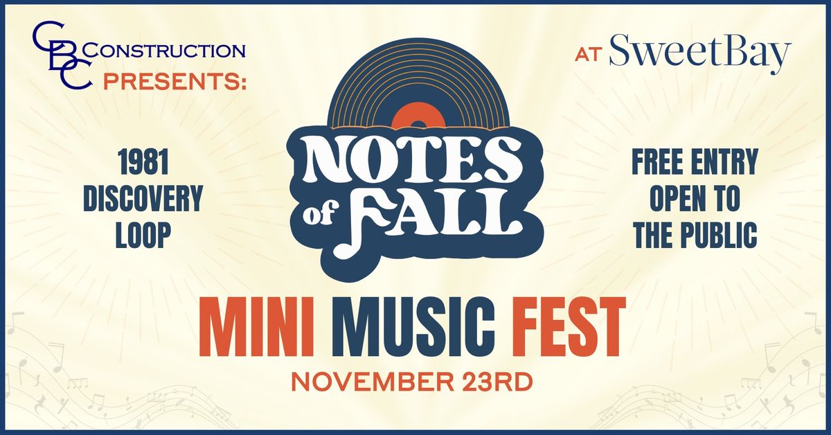 Notes of Fall Mini Music Fest 