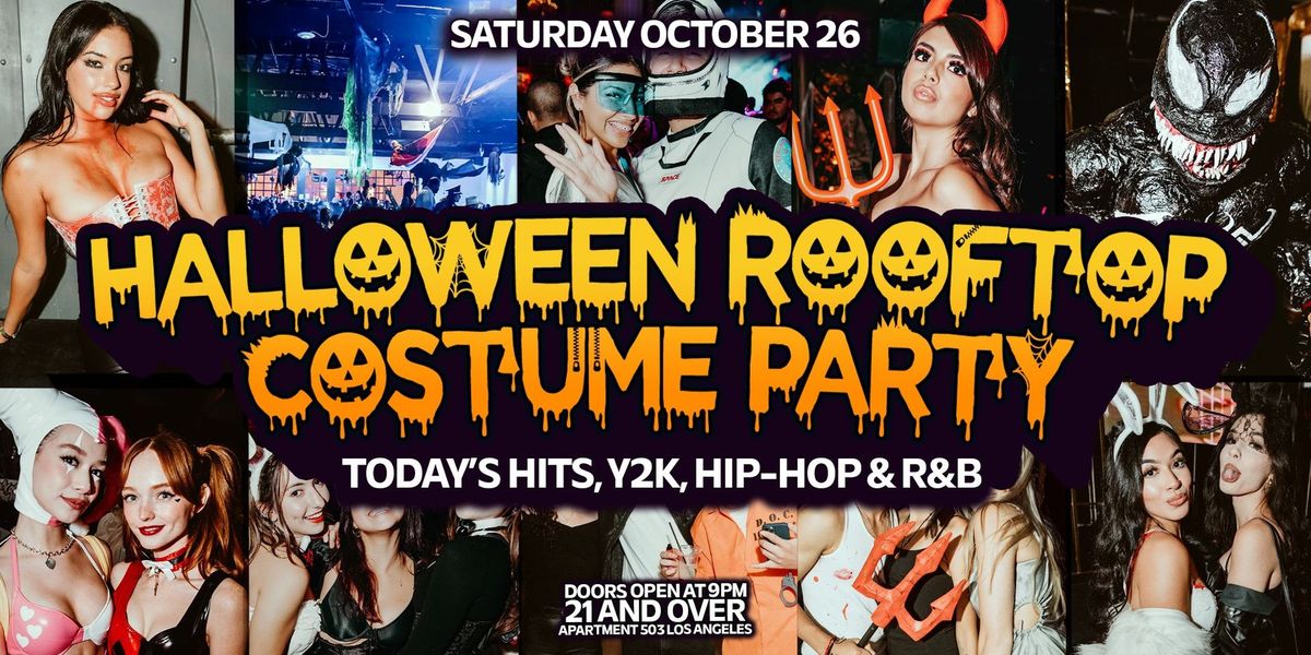 Halloween Rooftop (Costume Party) in Los Angeles! Y2K, Hip-Hop, and R&B