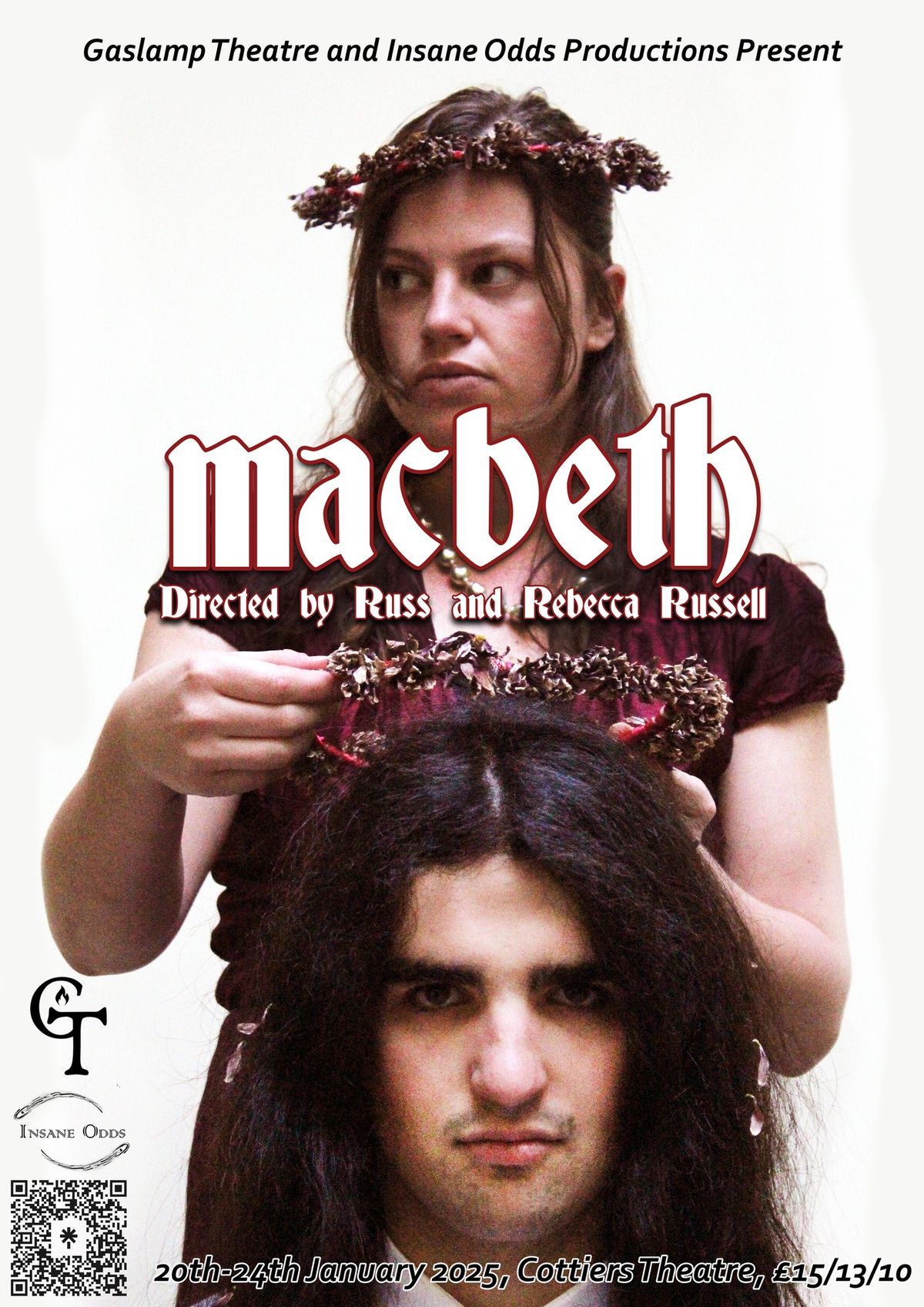 Gaslamp Theatre presents: Macbeth, by William Shakespeare