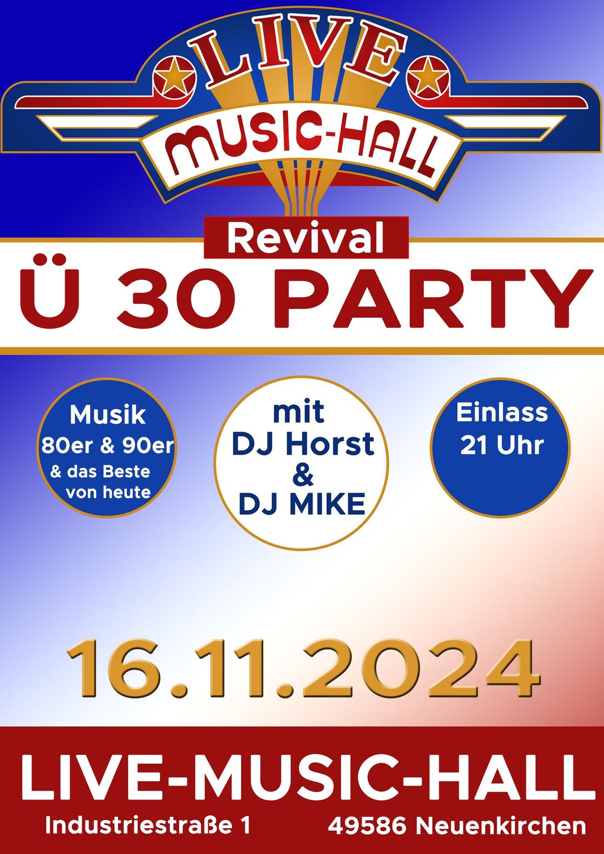 Live-Music-Hall - Revival Party