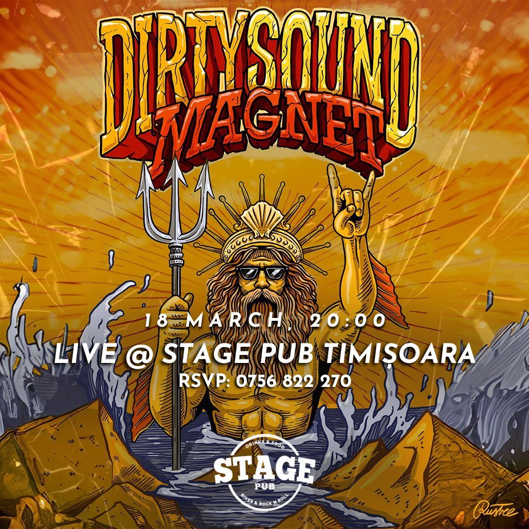 Dirty Sound Magnet (CH) LIVE at Stage Pub, Timisoara