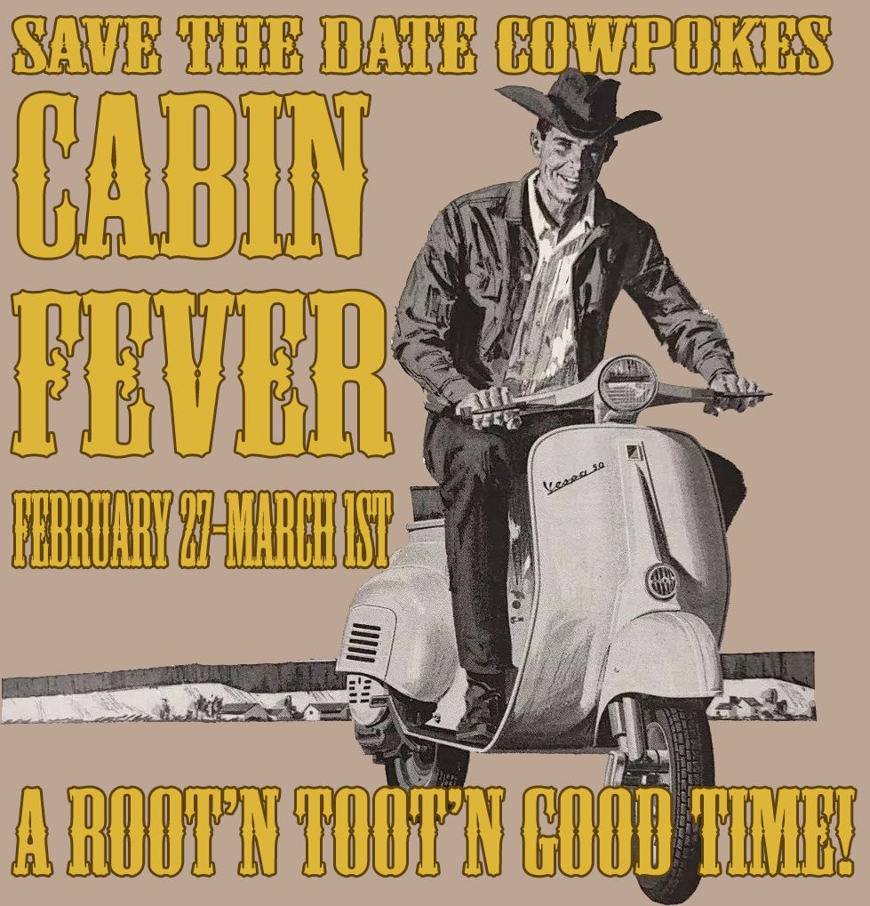 Cabin Fever Indoor Scooter Rally