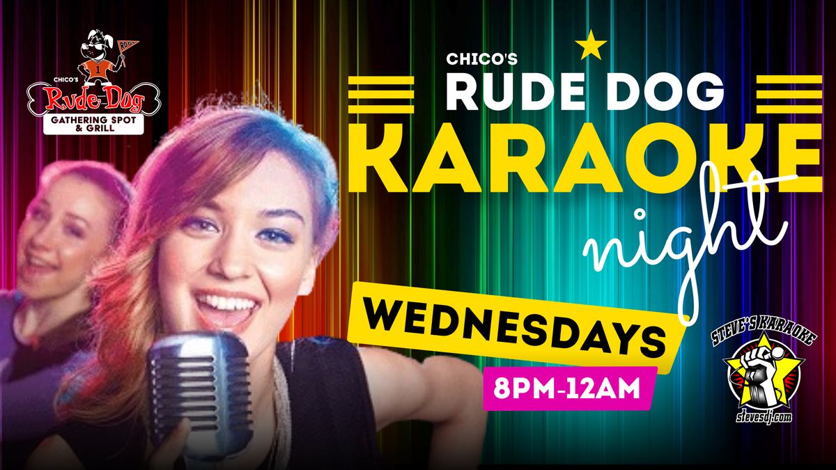 Wednesday Karaoke Nights at Rude Dog Polaris!