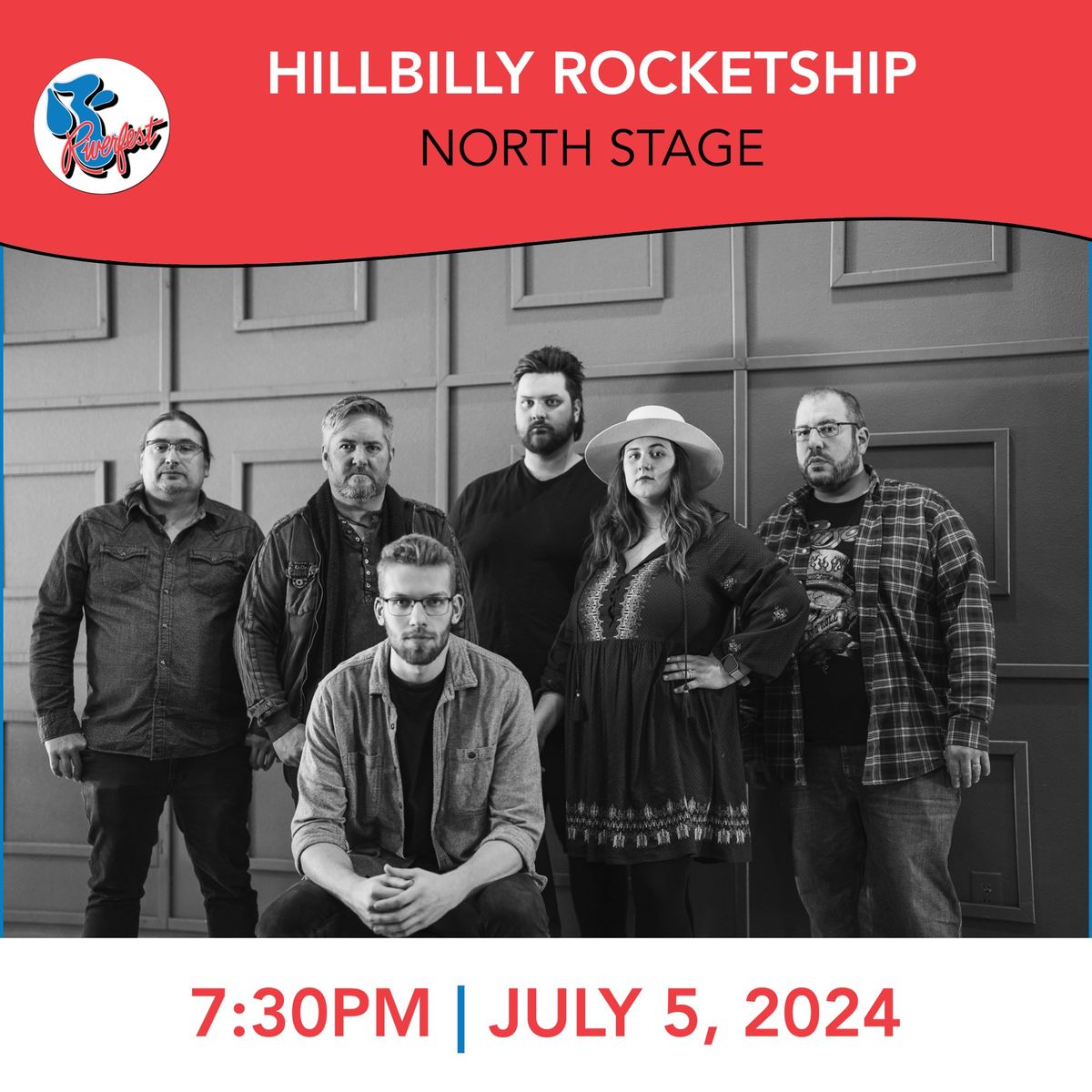 Hillbilly Rocketship at Riverfest 2024