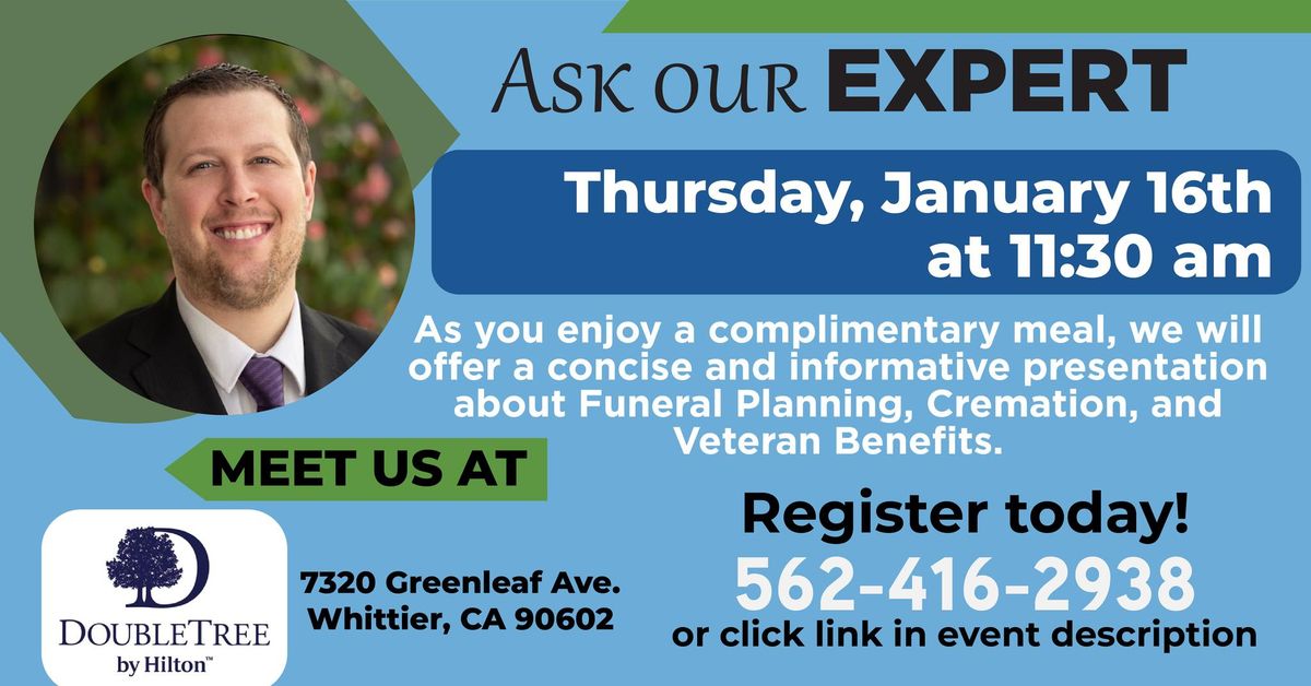 Ask Our Expert -Lunch Event 