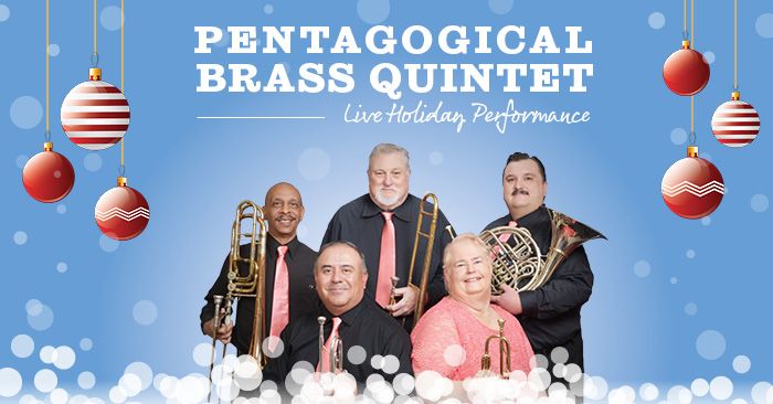 Pentagogical Brass Quintet Live Holiday Performance!