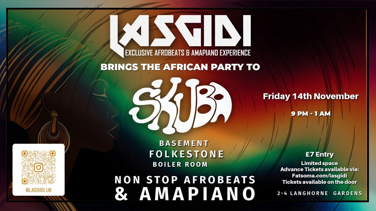 Lasgidi comes to Skuba Folkestone