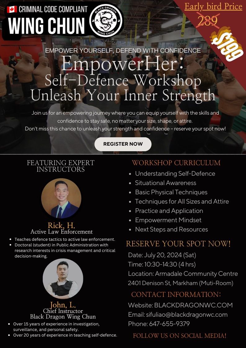 EmpowerHer: Self-Defence Workshop