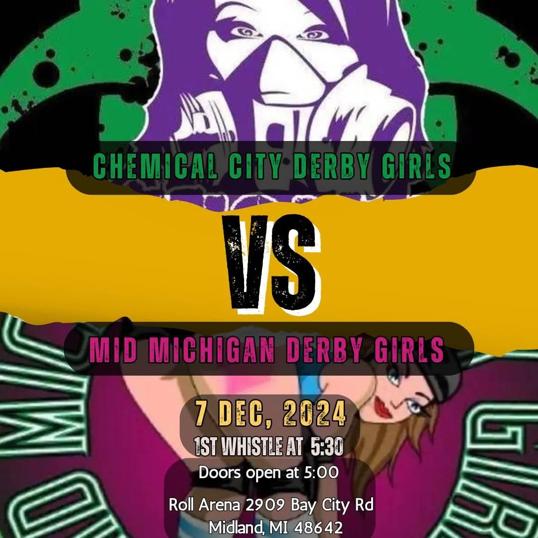 CCDG vs Mid Michigan Derby Girls 