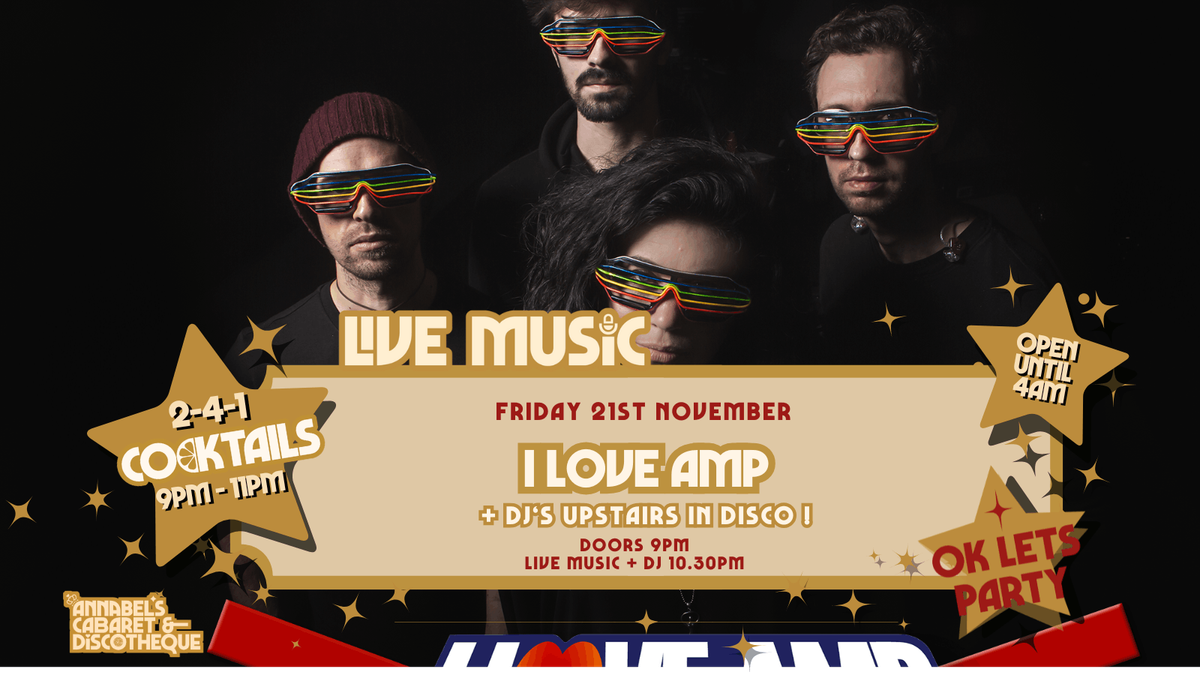 Live Music: The Equalisers  \/\/ Annabel\u2019s Cabaret &amp; Discotheque