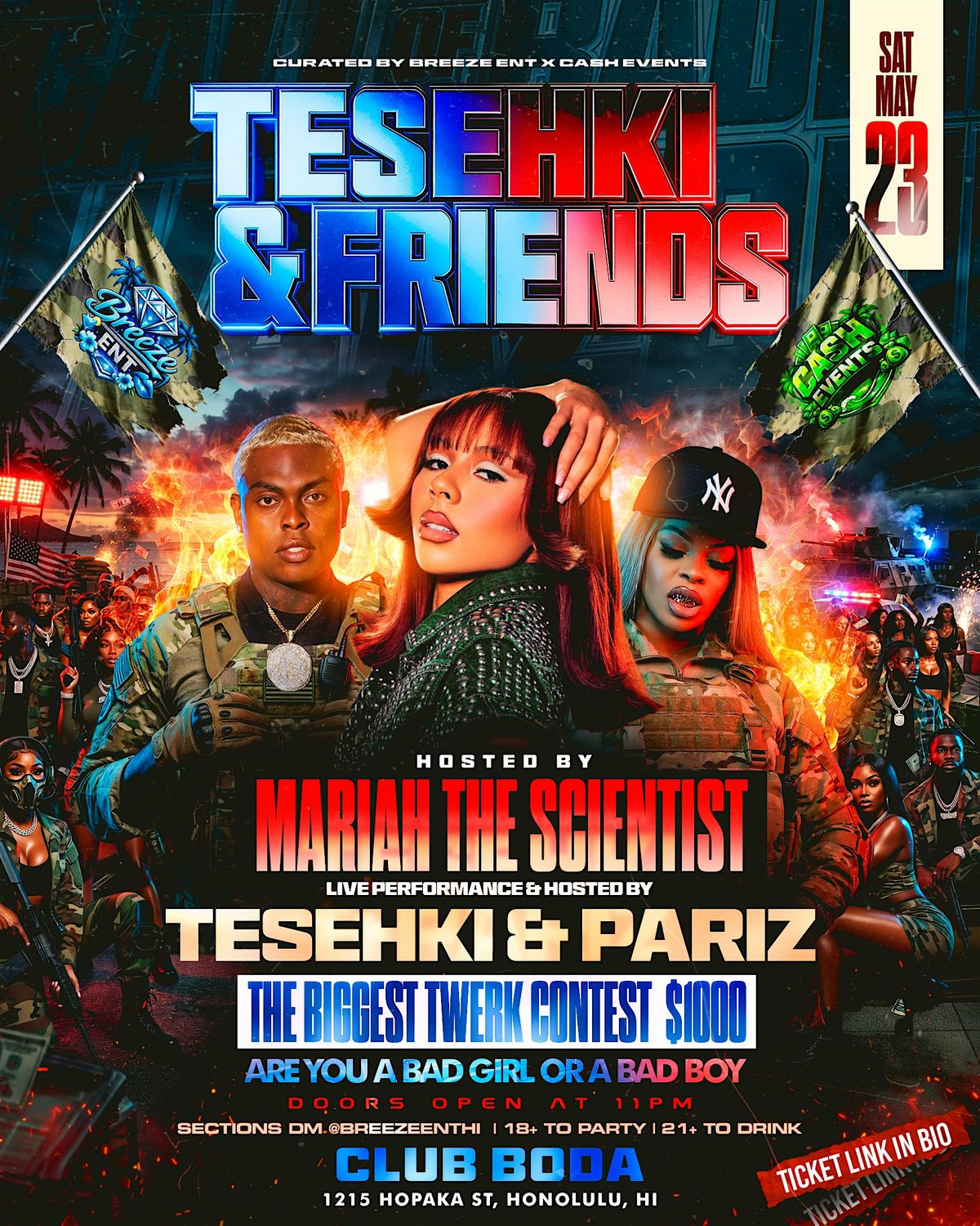 MARIAH THE SCIENTIST | TESEHKI & PARIZ LIVE PERFORMANCE