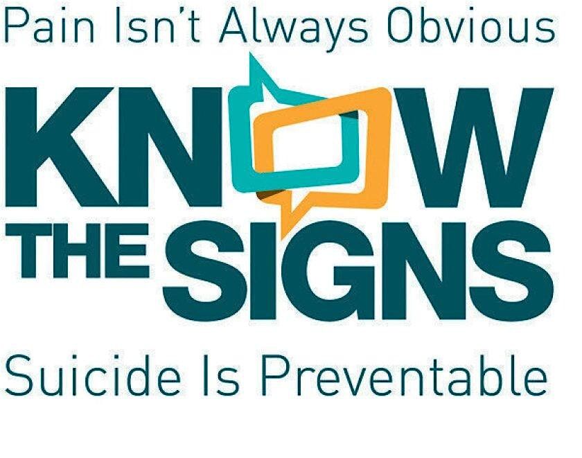 Know the Signs of Suicide Training, Tehama County Health Services Agency