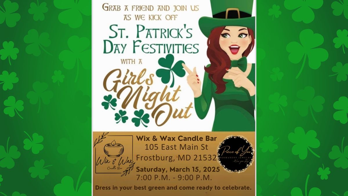 St Patrick\u2019s Day Girls Night Out